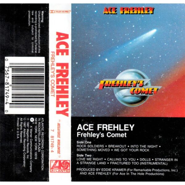 ACE FREHLEY - FREHLEY'S COMET  CASSETT