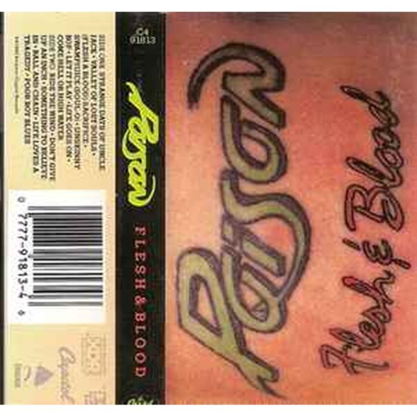 BON JOVI - FLESH & BLOOD CASETTE