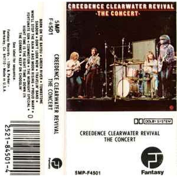 CREEDENCE CLEARWATER REVIVAL - THE CONCERT CASSETTE