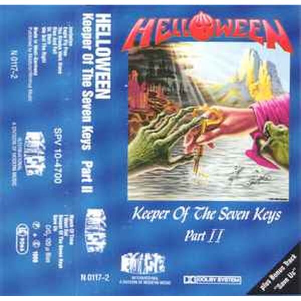 HELLOWEEN - KEEPER OF THE SEVEN KEYS PART II CASSETTE