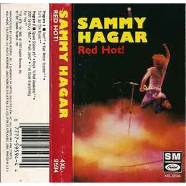 SAMMY HAGAR - RED HOT  CASSETTE
