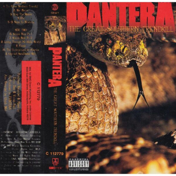PANTERA - THE GREAT SOUTHERN TRENDKILL CASSETTE