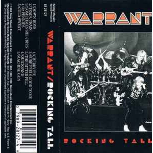 WARRANT - ROCKING TALL CASSETTE