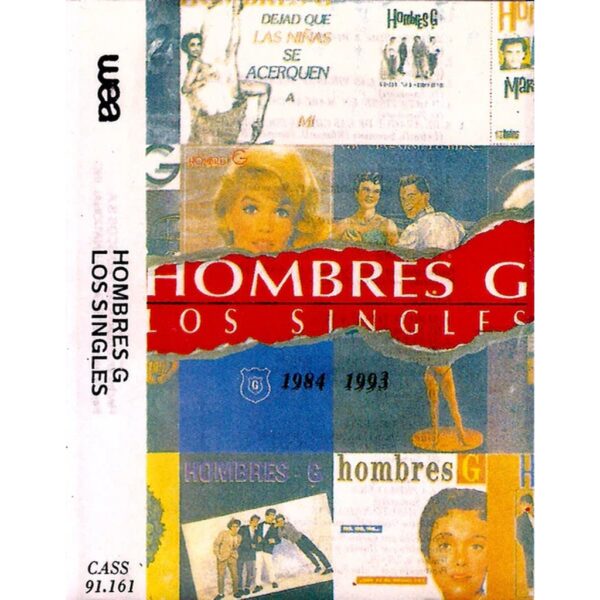 HOMBRES G - LOS SINGLES 1984-1993 CASSETTE
