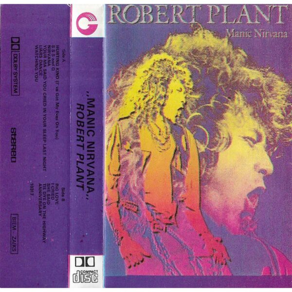ROBERT PLANT - MANIC NIRVANA  CASSETTE