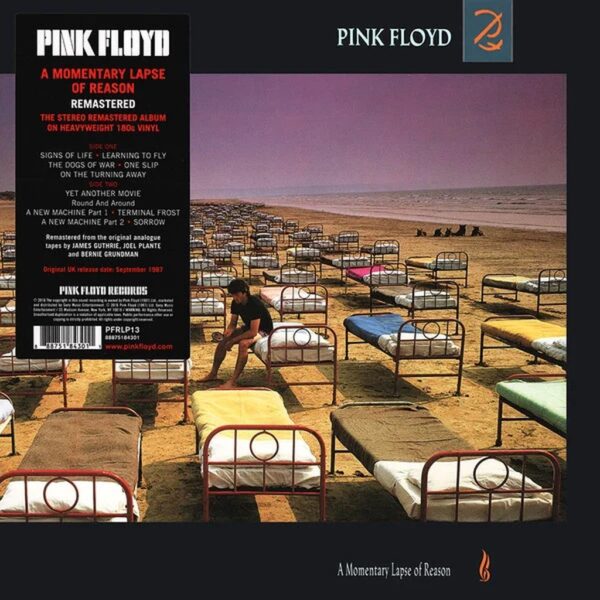 PINK FLOYD - A MOMENTARY LAPSE OF REASON REMASTERED LP