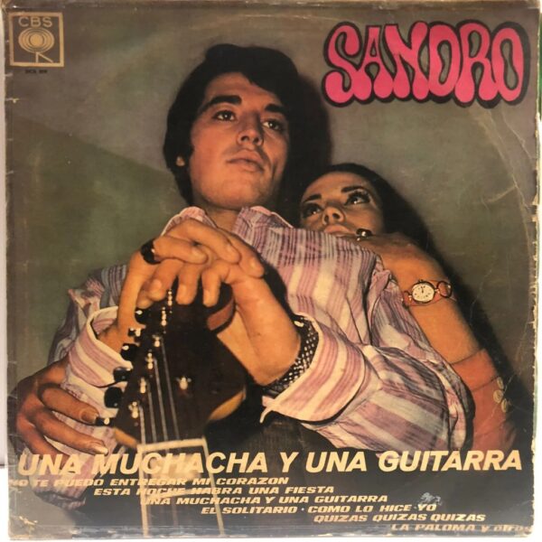 SANDRO - UNA MUCHACHA Y UNA GUITARRA LP