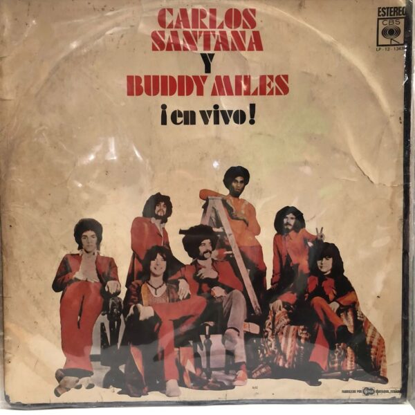 CARLOS SANTANA Y BUDDY MILES - EN VIVO  LP