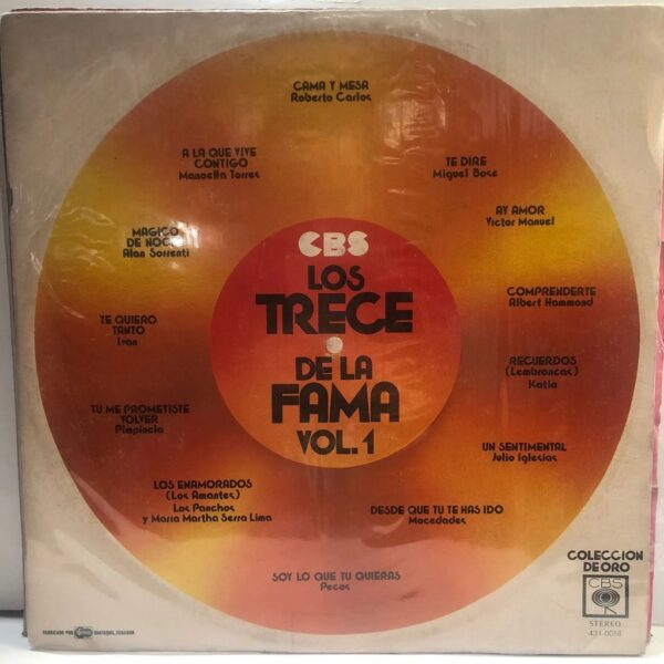 LOS TRECE DE LA FAMA VOL.1  LP