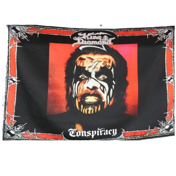 KING DIAMOND - CONSPIRACY BANDERA