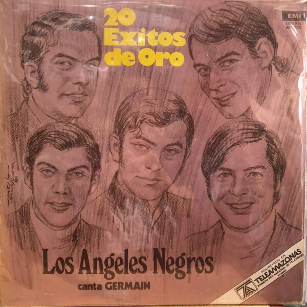 LOS ANGELES NEGRO - 20 EXITOS DE ORO LP