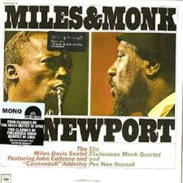 MILES DAVIS AND MONK - AT NEWPORT LP