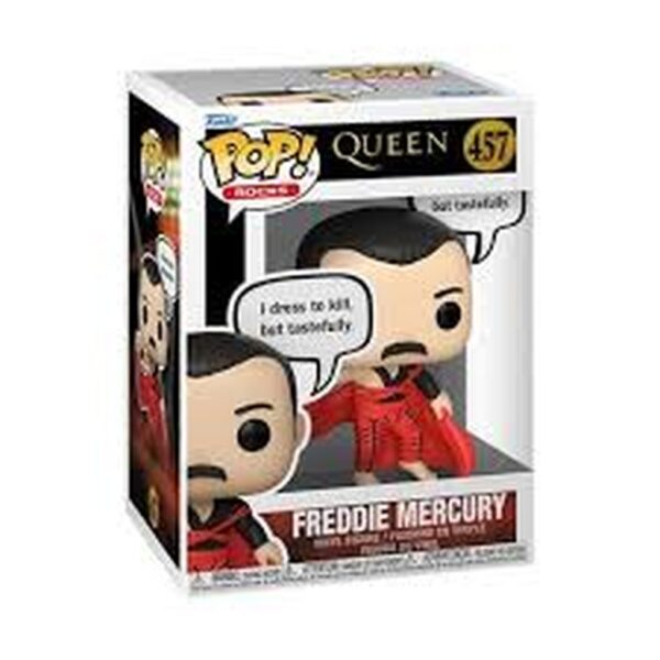 QUEEN - FREDDIE MERCURY MUÑECO FUNKO POP 457