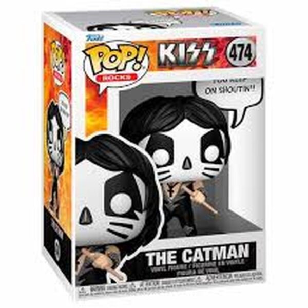 KISS - THE CATMAN MUÑECO FUNKO POP ROCKS 474