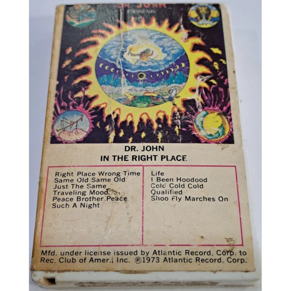 DR. JOHN - IN THE RIGHT PLACE CASSETTE