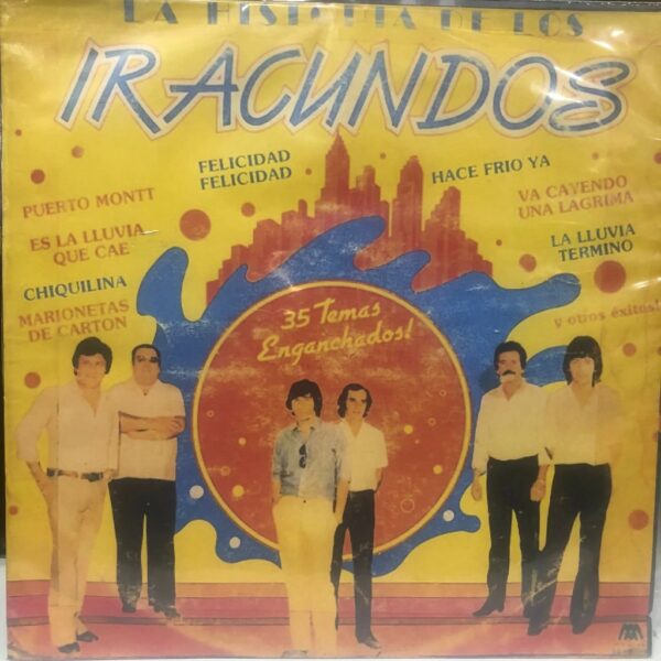 LOS IRACUNDOS - LA HISTORIA DE  LP (DE EPOCA)