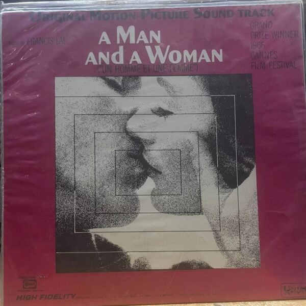 A MAN AND A WOMAN - ORIGINAL MOTION PICTURE SOUND TRACK LP (DE EPOCA)