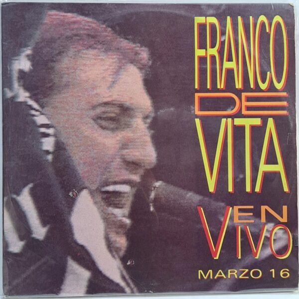 FRANCO DE VITA - EN VIVO  LP (DE EPOCA)