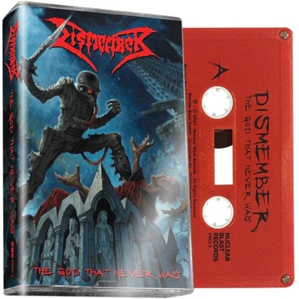 DISMEMBER - THE GOD THAT NEVER WAS  CASSETTE