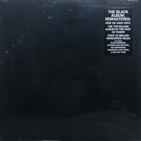 METALLICA - THE BLACK ALBUM REMASTERED 3LP