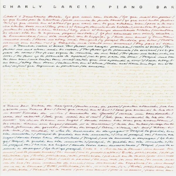 CHARLY GARCIA - PIANO BAR CD
