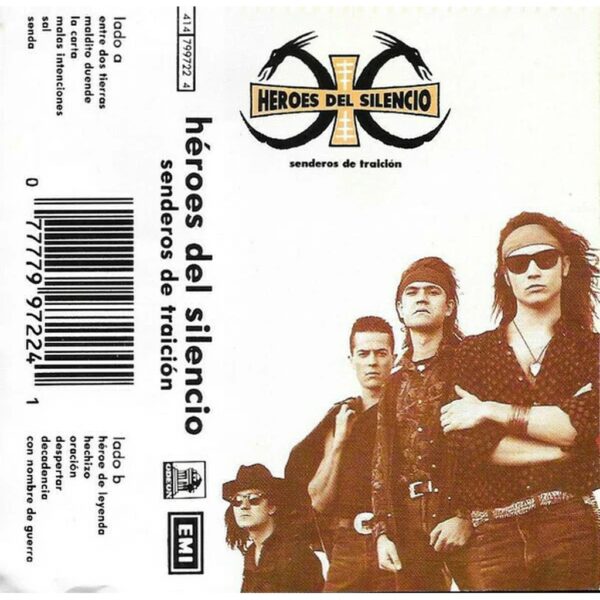 HEROES DEL SILENCIO - SENDEROS DE TRAICION CASSETTE