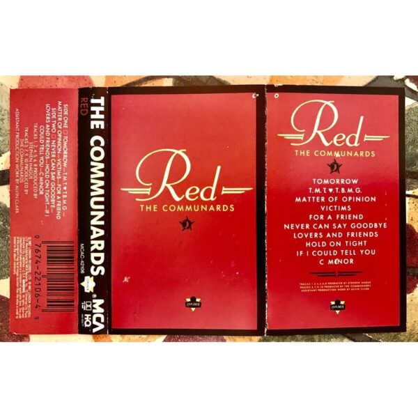 THE COMMUNARDS - RED  CASSETTE