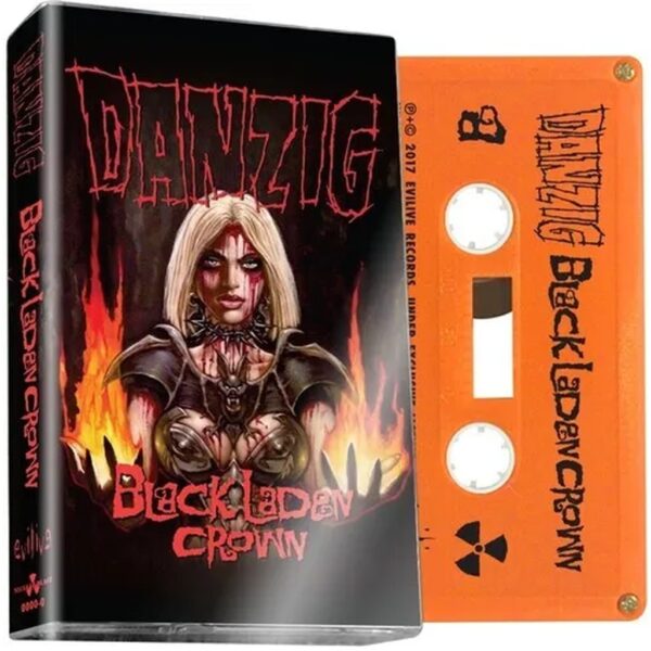 DANZIG - BLACK LADEN CROWN CASSETTE