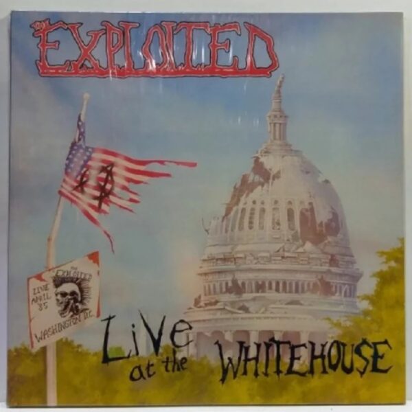 THE EXPLOITED - LIVE AT THE WHITEHOUSE  LP