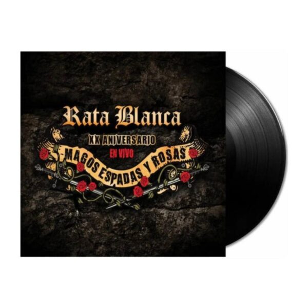 RATA BLANCA - MAGOS, ESPADAS Y ROSAS LP