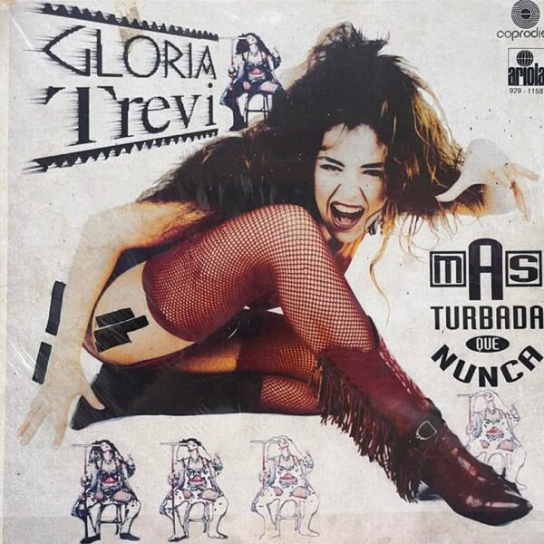 GLORIA TREVI - MAS TURBADA QUE NUNCA LP (DE EPOCA)