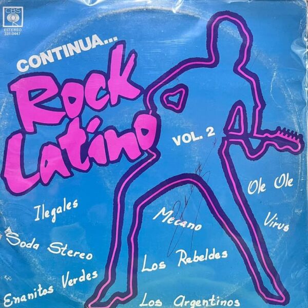 ROCK LATINO- CONTINUA VOL. 2 LP (DE EPOCA)