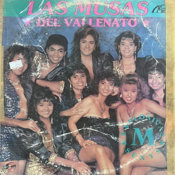 LAS MUSAS DEL VALLENATO - EXPLOSIVAS Y SEXYS LP (DE EPOCA)
