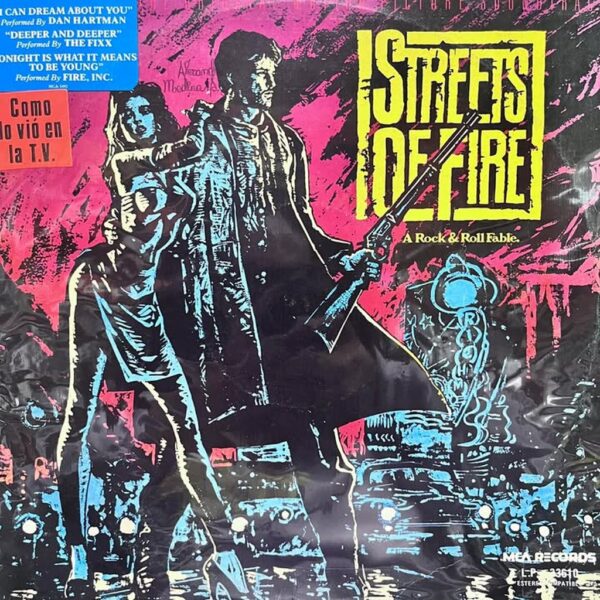 STREETS OF FIRE- ORIGINAL SOUNTRACK LP (DE EPOCA)