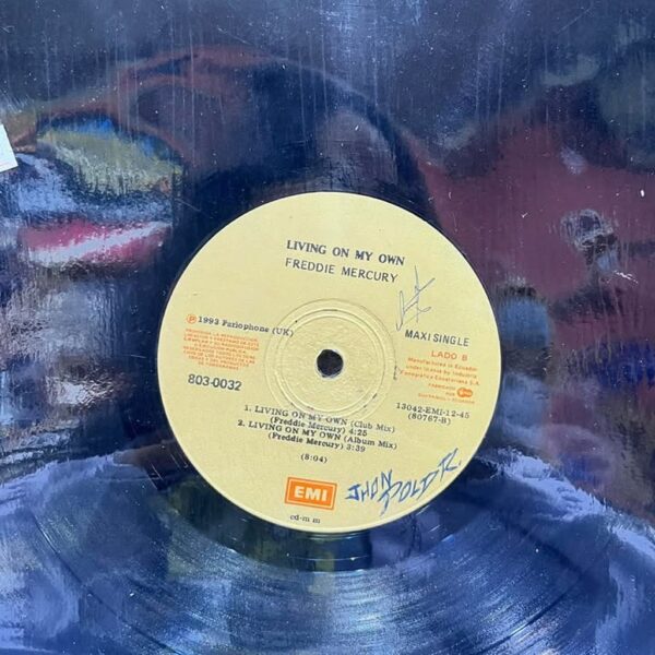FREDDY MERCURY - LIVING ON MY WAY LP (MAXI SINGLE)