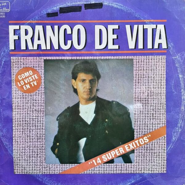 FRANCO DE VITA - 14 SUPER EXITOS LP (DE EPOCA)