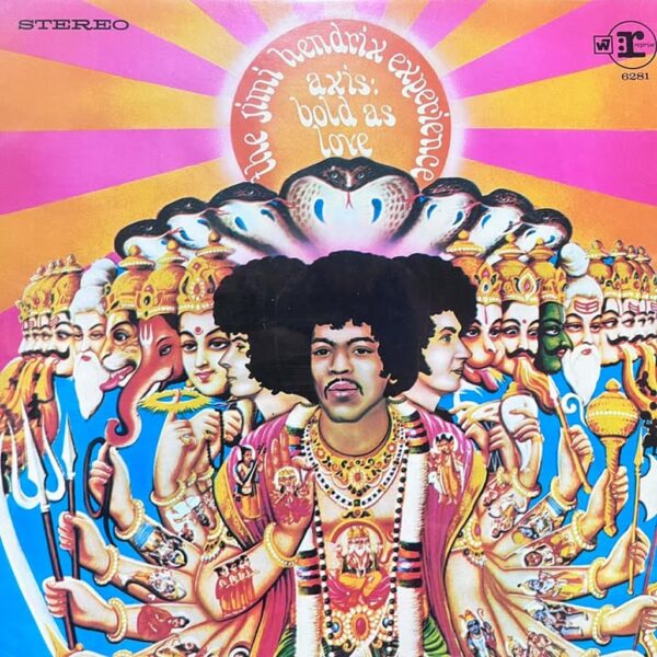 THE JIMMI HENDRIX EXPERIENCE - AXIS, BOLD AS LOVE LP (DE EPOCA)
