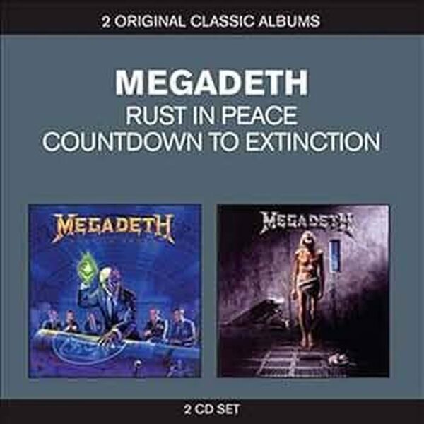 MEGADETH - RUST IN PEACE/COUNTDOWN TO EXTICTION CD