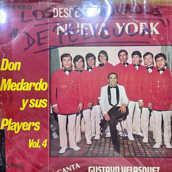 DON MEDARDO Y SUS PLAYERS - DESDE NEW YORK VOL.4 LP (DE EPOCA)