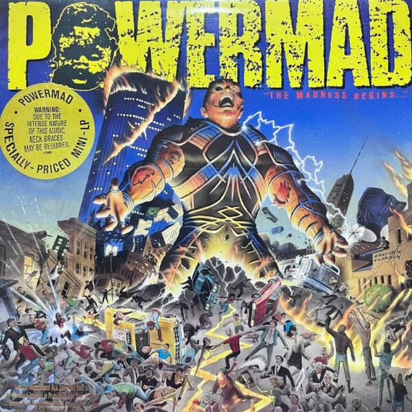 POWERMAD - THE MADNESS BEGINS LP (DE EPOCA)