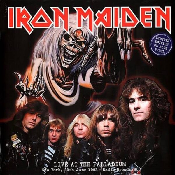 IRON MAIDEN - LIVE AT THE PALLADIUM LP