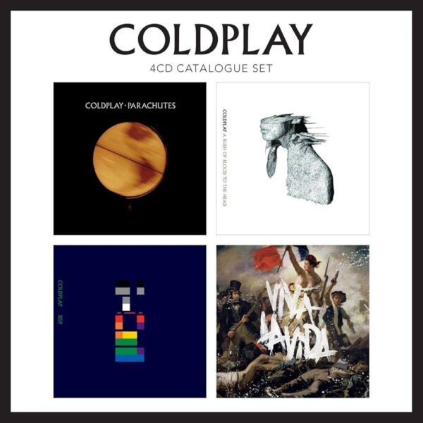 COLDPLAY - 4CDS BOX SET