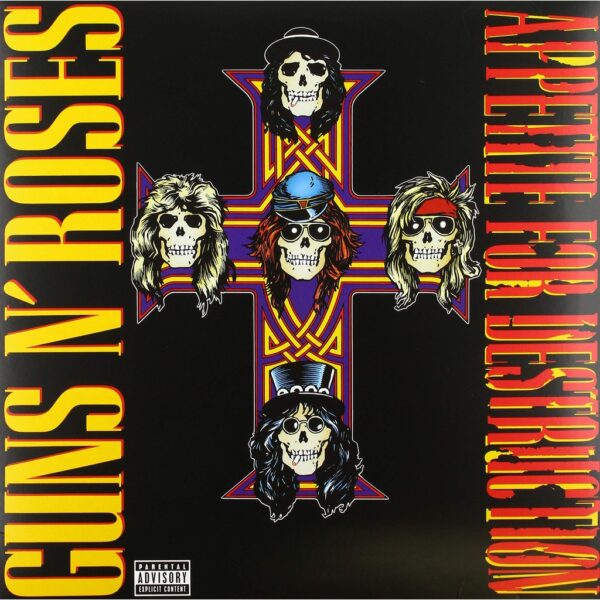 GUNS N ROSES - APPETITE FOR DESTRUCTION LP