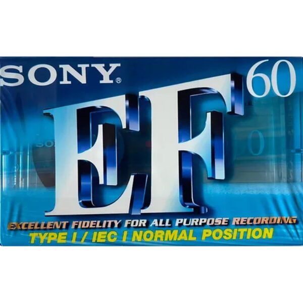 CASSETTE SONY - 60 MINUTOS