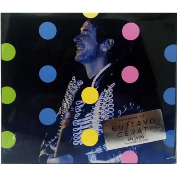 GUSTAVO CERATI - FUERZA NATURAL EN VIVO 2CD + DVD