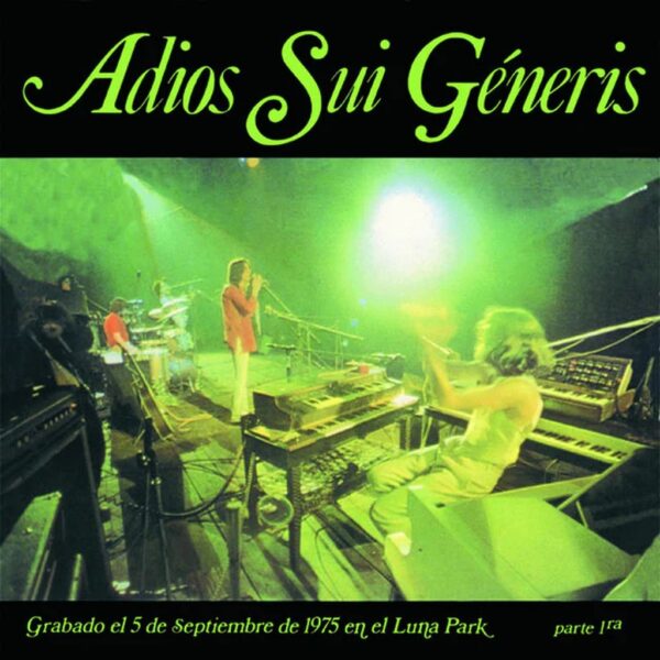 SUI GENERIS - ADIOS SUI GENERIS PARTE 1 LP