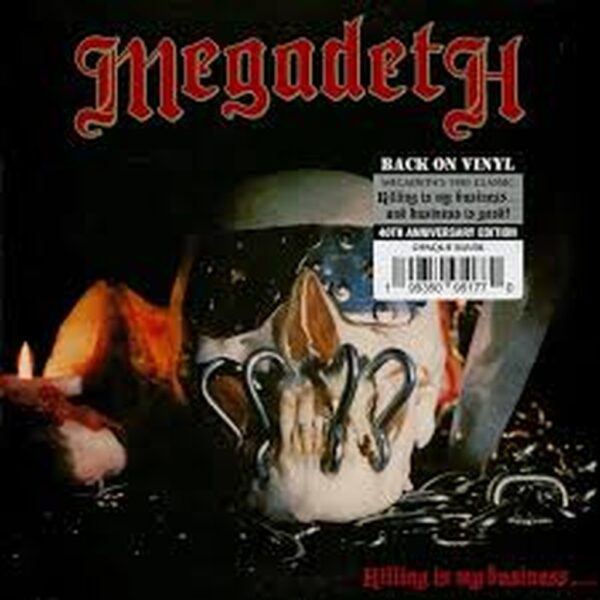 MEGADETH - KILLING  IS MY BUSINESS AND BUSINESS IS GOOD LP