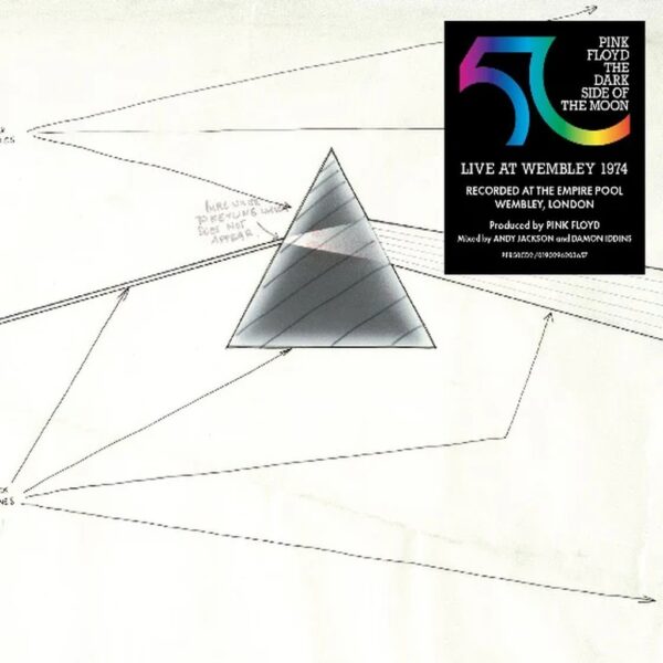 PINK FLOYD - THE DARK SIDE OF THE MOON  LIVE AT WEMBLEY 1974 LP