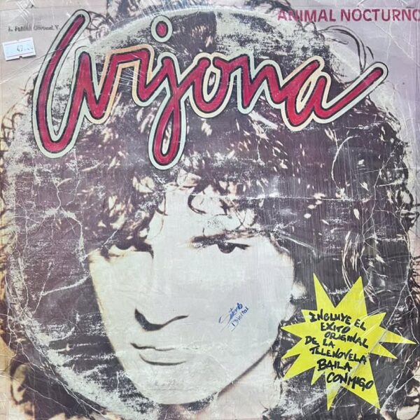 RICARDO ARJONA  -  ANIMAL NOCTURNO LP (DE EPOCA)