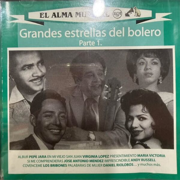 EL ALMA MUSICAL - GRANDES ESTRELLAS DEL BOLERO PARTE 1 CD
